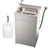 Eco Portable Wash-Ware Stainless Steel Portable Sink w / Waste Tank (EPS1020)